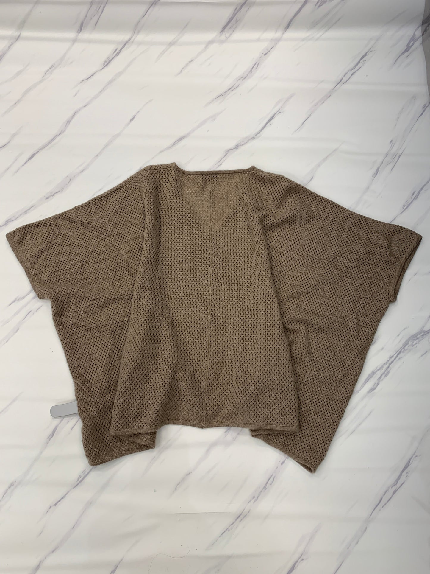 Poncho By Clothes Mentor In Brown