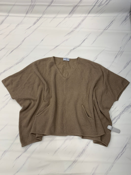 Poncho By Clothes Mentor In Brown