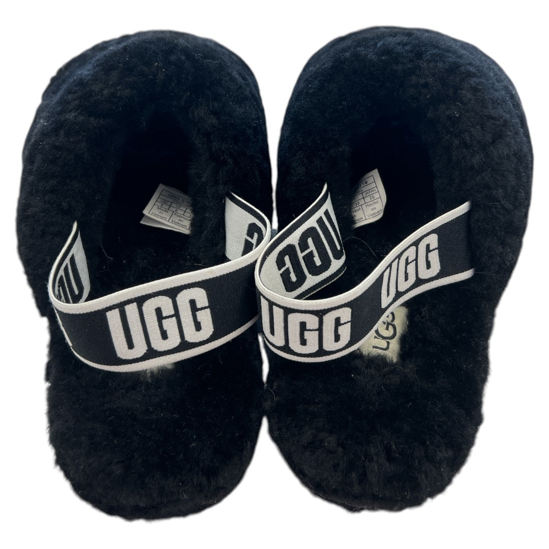 Sandals Designer By Ugg In Black, Size: 8