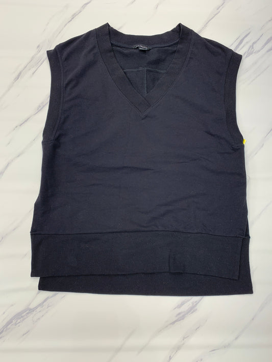 Athletic Top Short Sleeve By Athleta In Black, Size: M