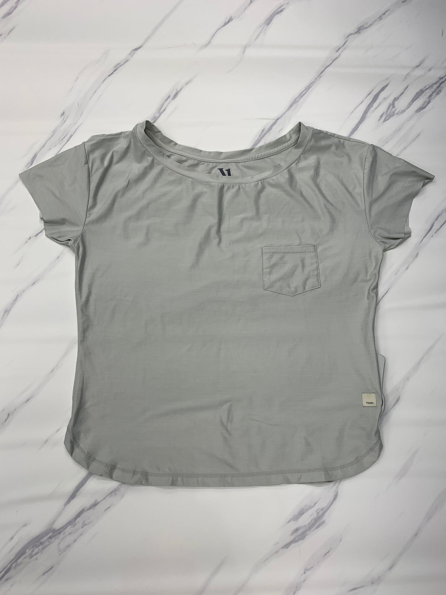 Athletic Top Short Sleeve By Vuori, Size: S