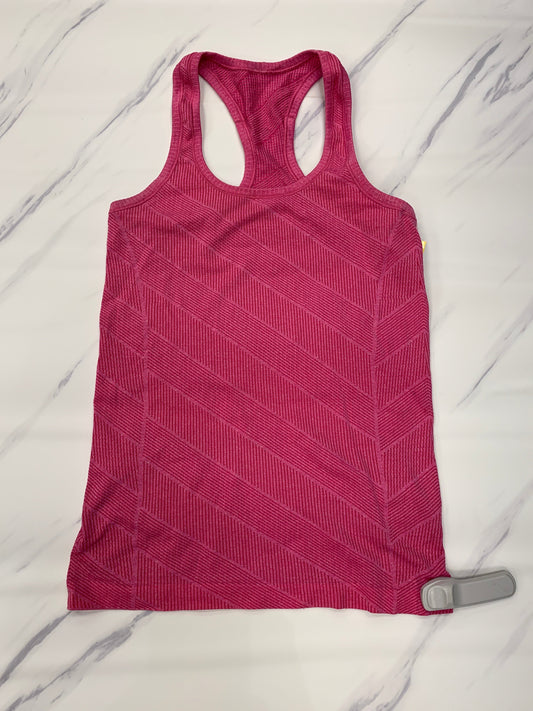 Athletic Tank Top By Lululemon, Size: 4