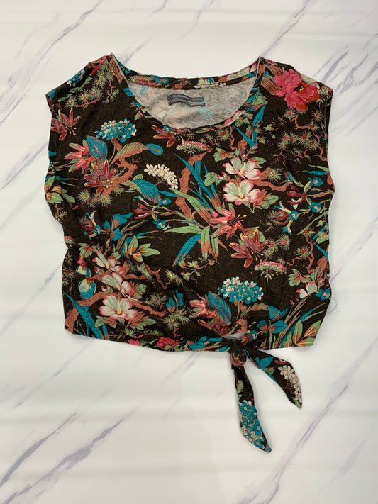 Top Sleeveless By Anthropologie In Brown, Size: L