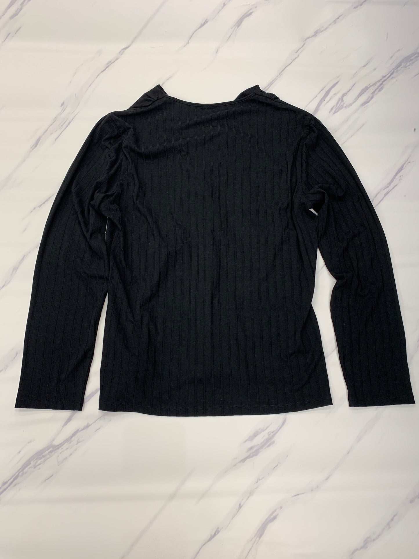 Top Long Sleeve By Elie Tahari In Black, Size: Xl