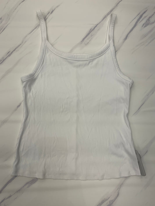 Top Sleeveless By Vince In White, Size: Xl