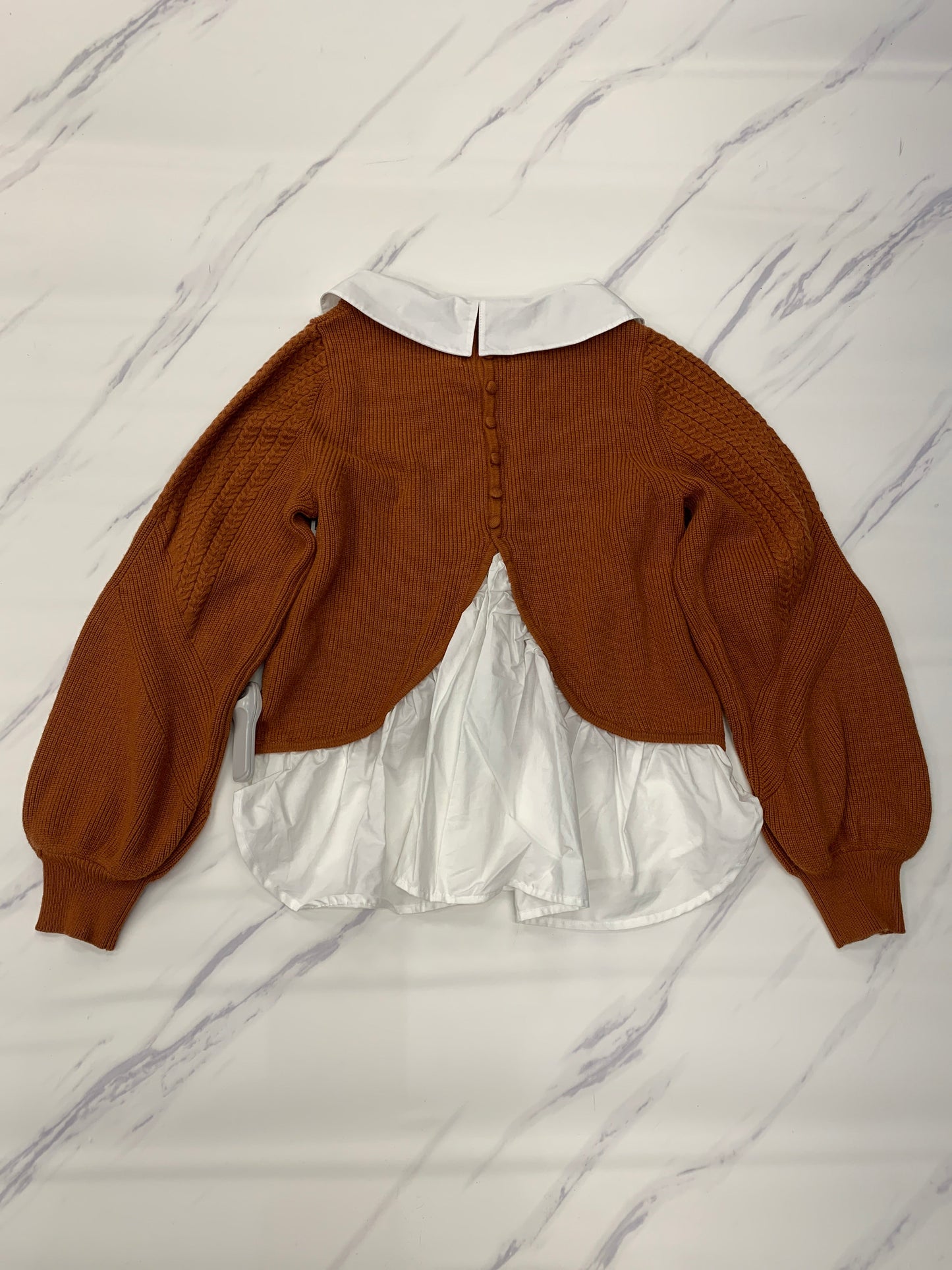 Sweater By Maeve In Brown, Size: Xs