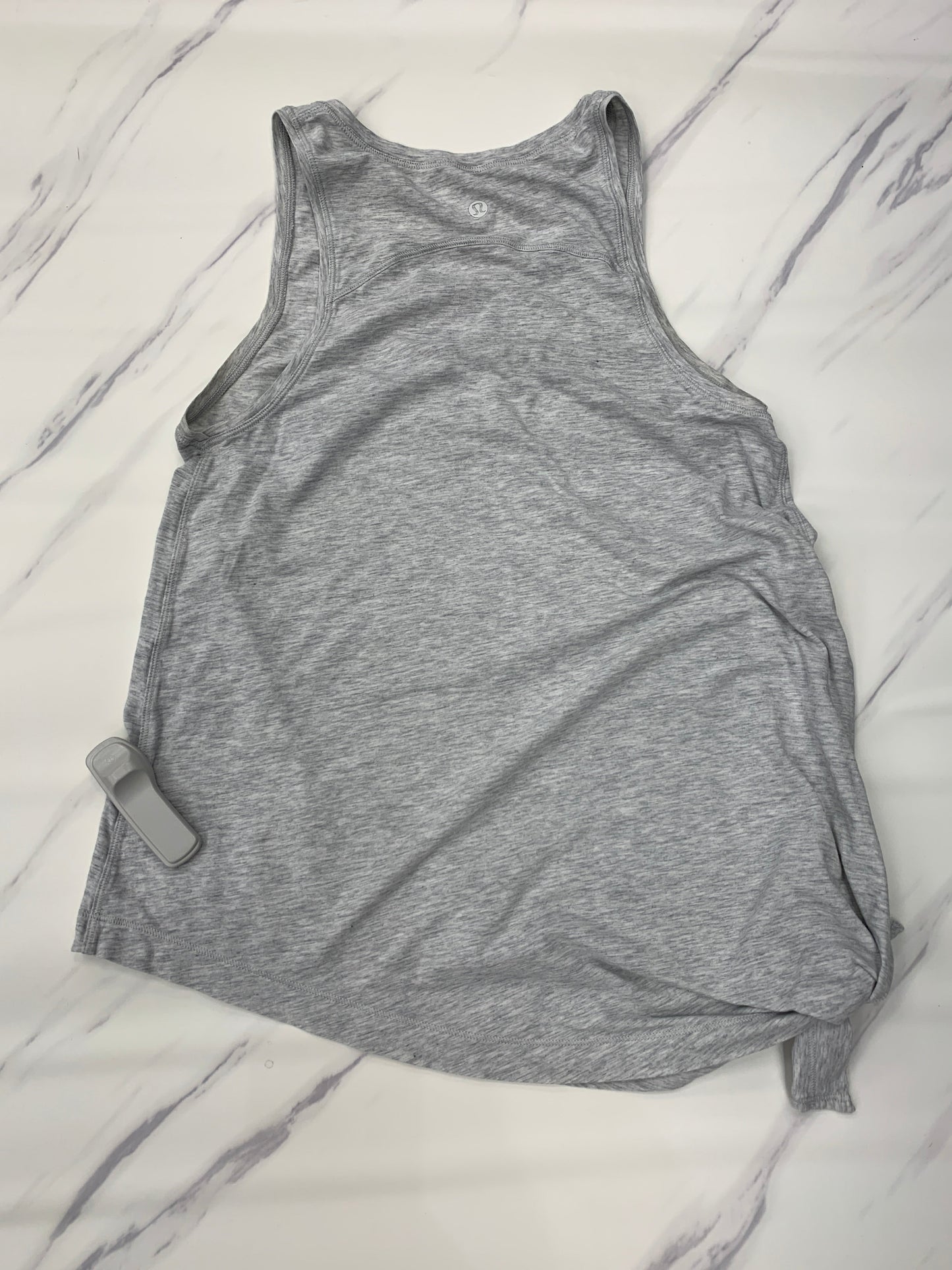 Athletic Tank Top By Lululemon In Grey, Size: 4