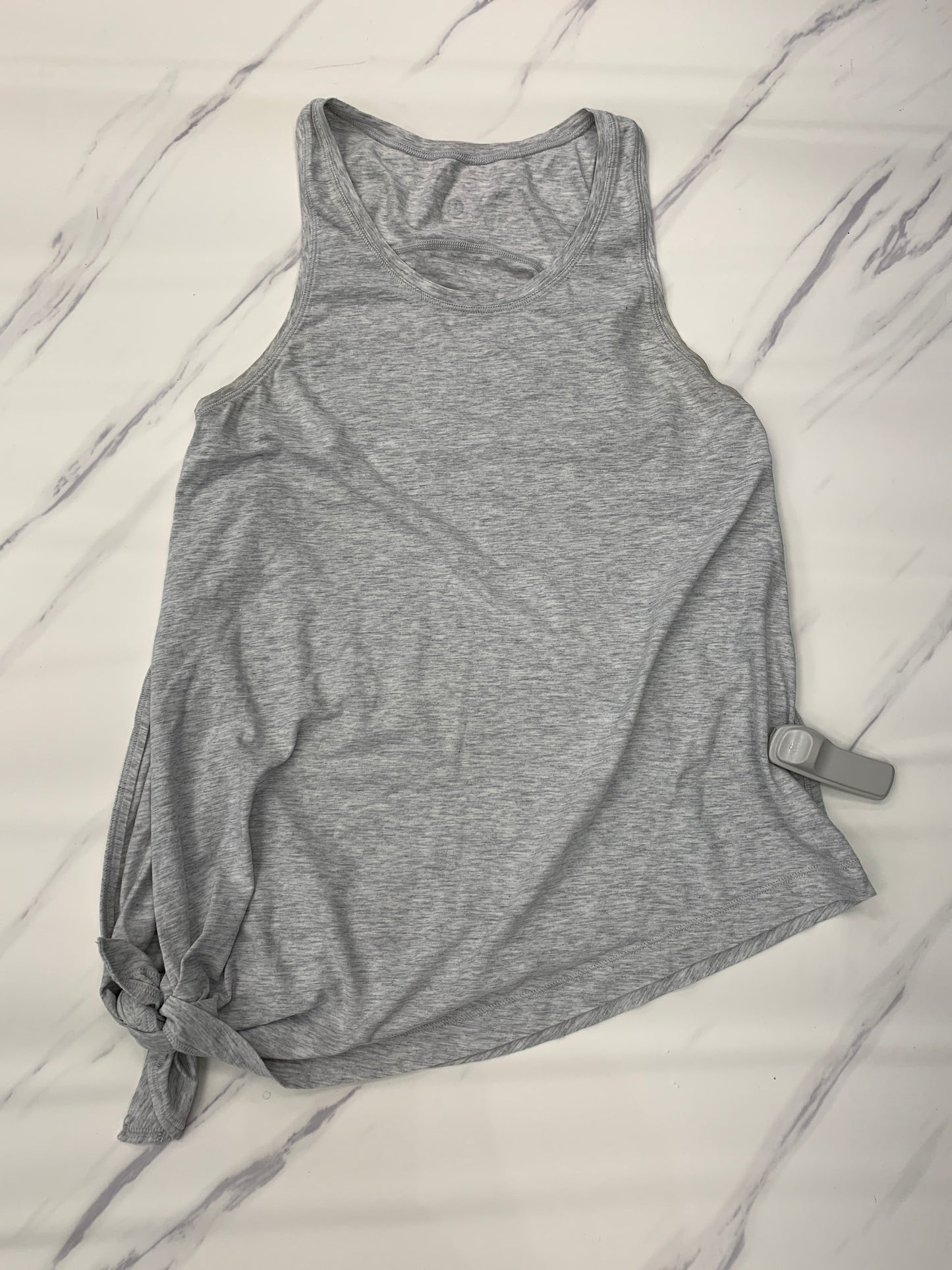 Athletic Tank Top By Lululemon In Grey, Size: 4