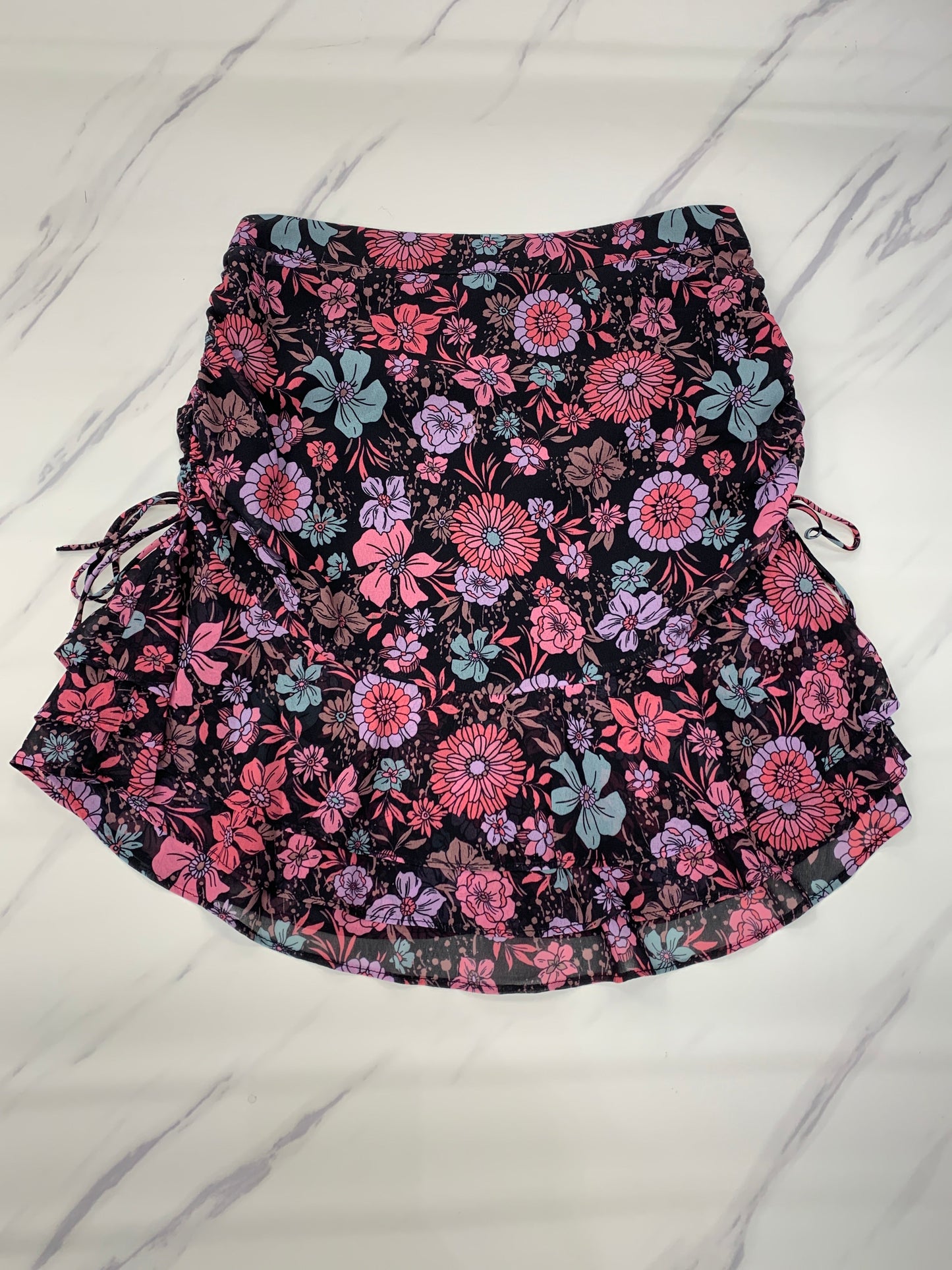 Skirt Designer By Cma In Floral Print, Size: S