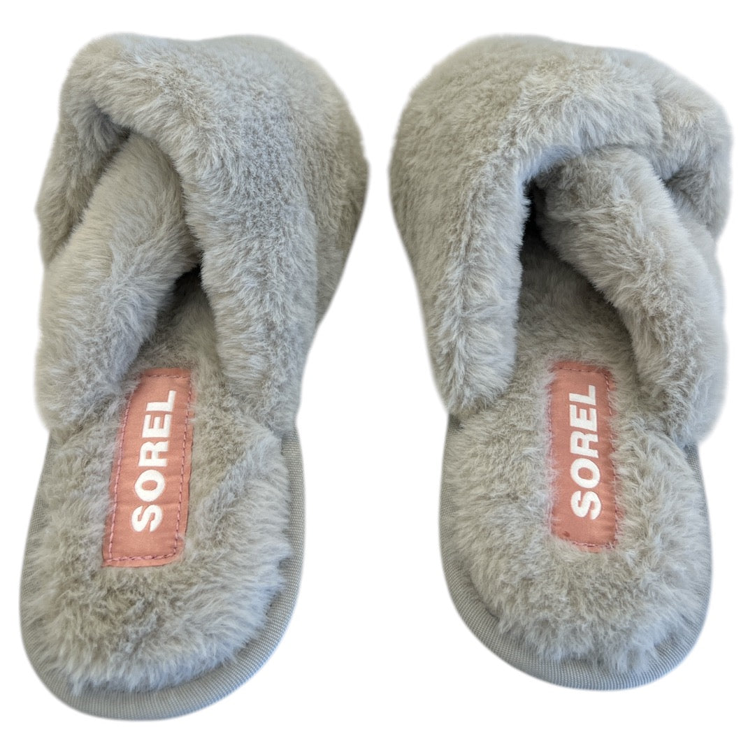 Slippers Designer By Sorel In Grey