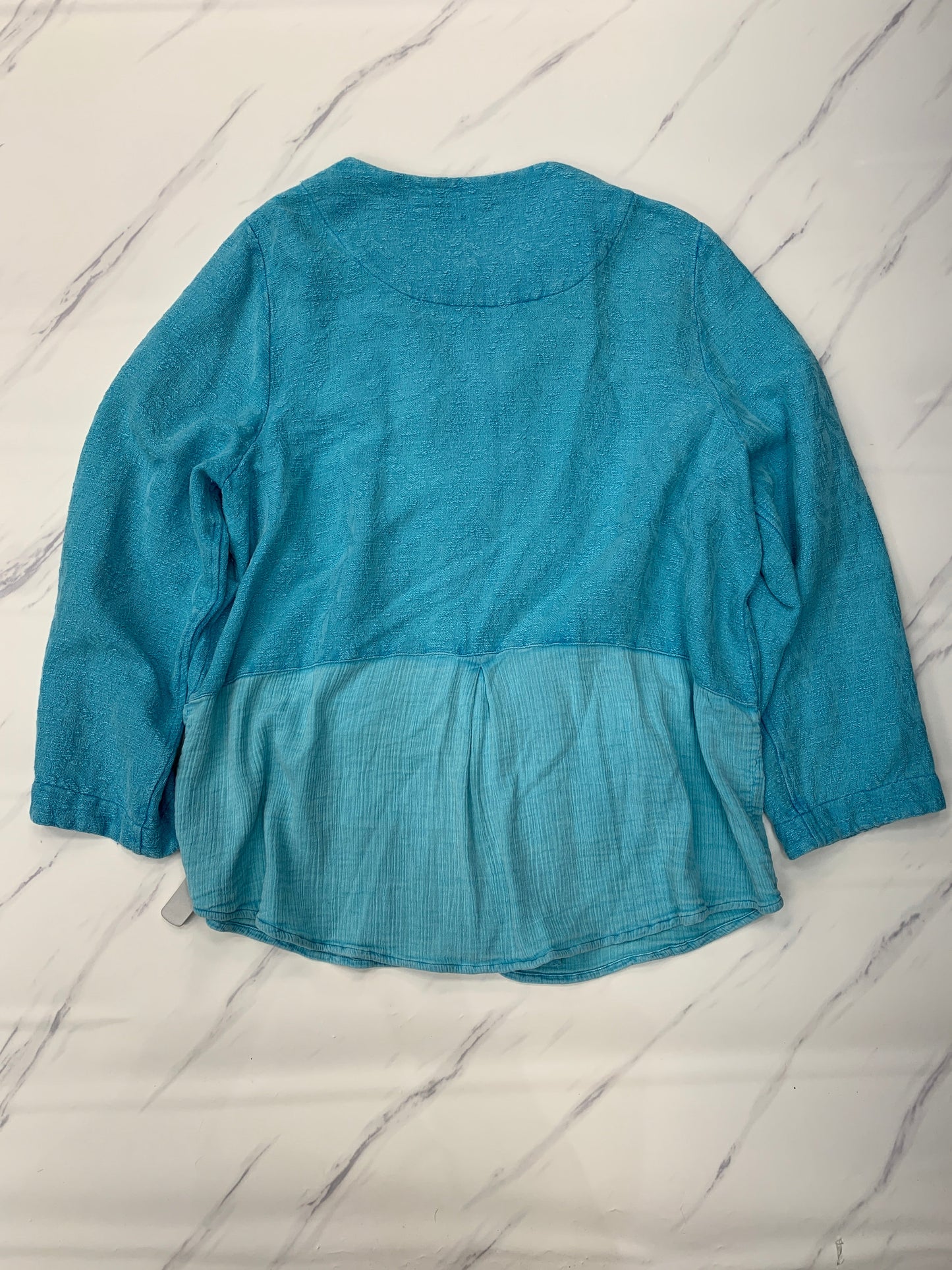 Jacket Other By Soft Surroundings In Blue, Size: 2x