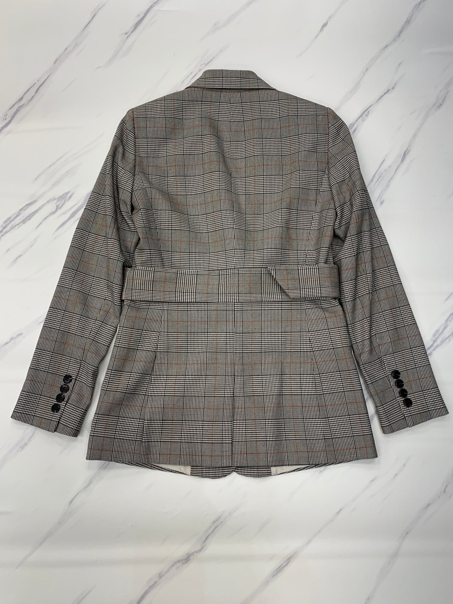 Blazer By Antonio Melani In Plaid Pattern, Size: 0