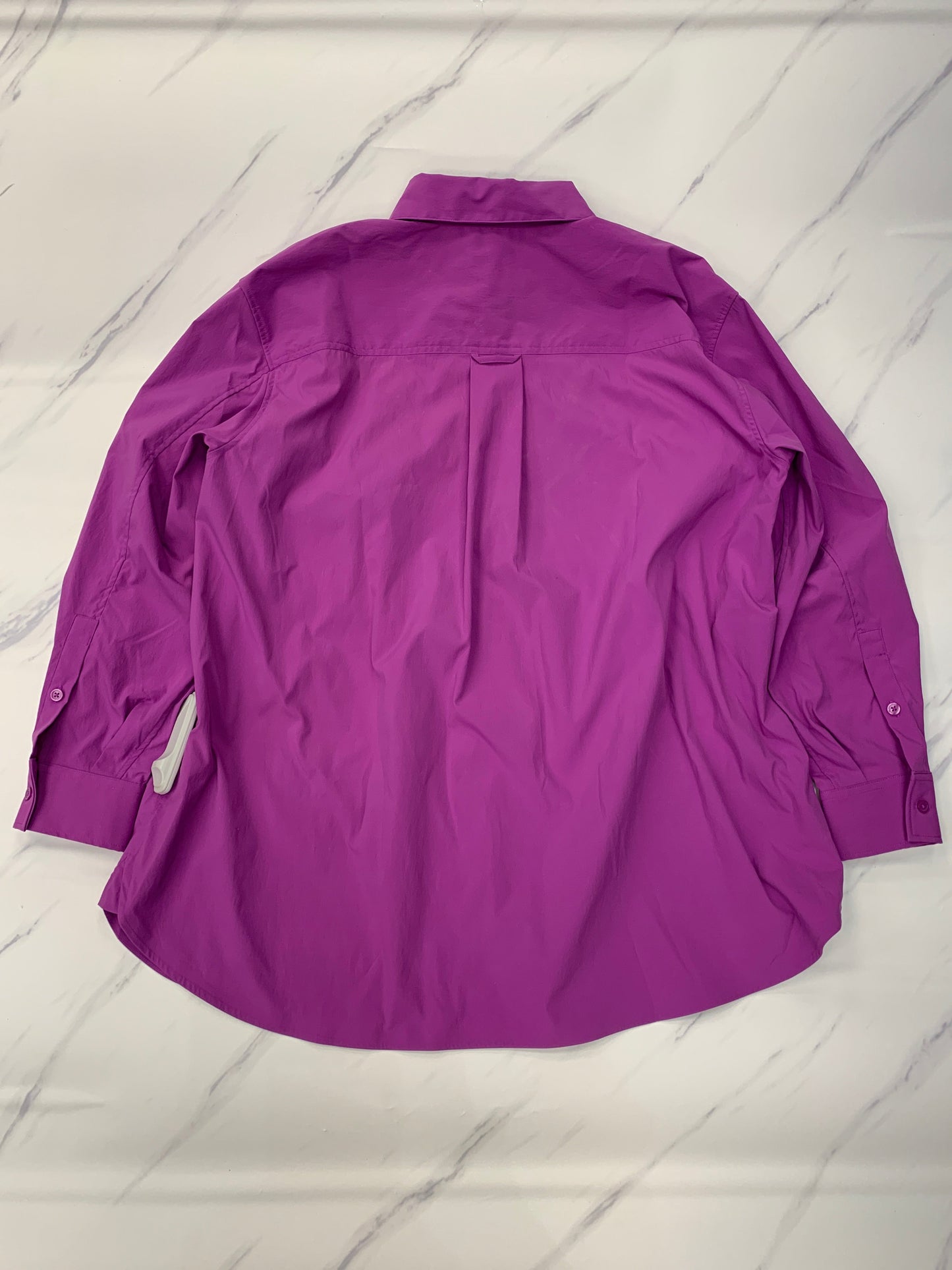 Top Long Sleeve By Athleta In Pink, Size: L