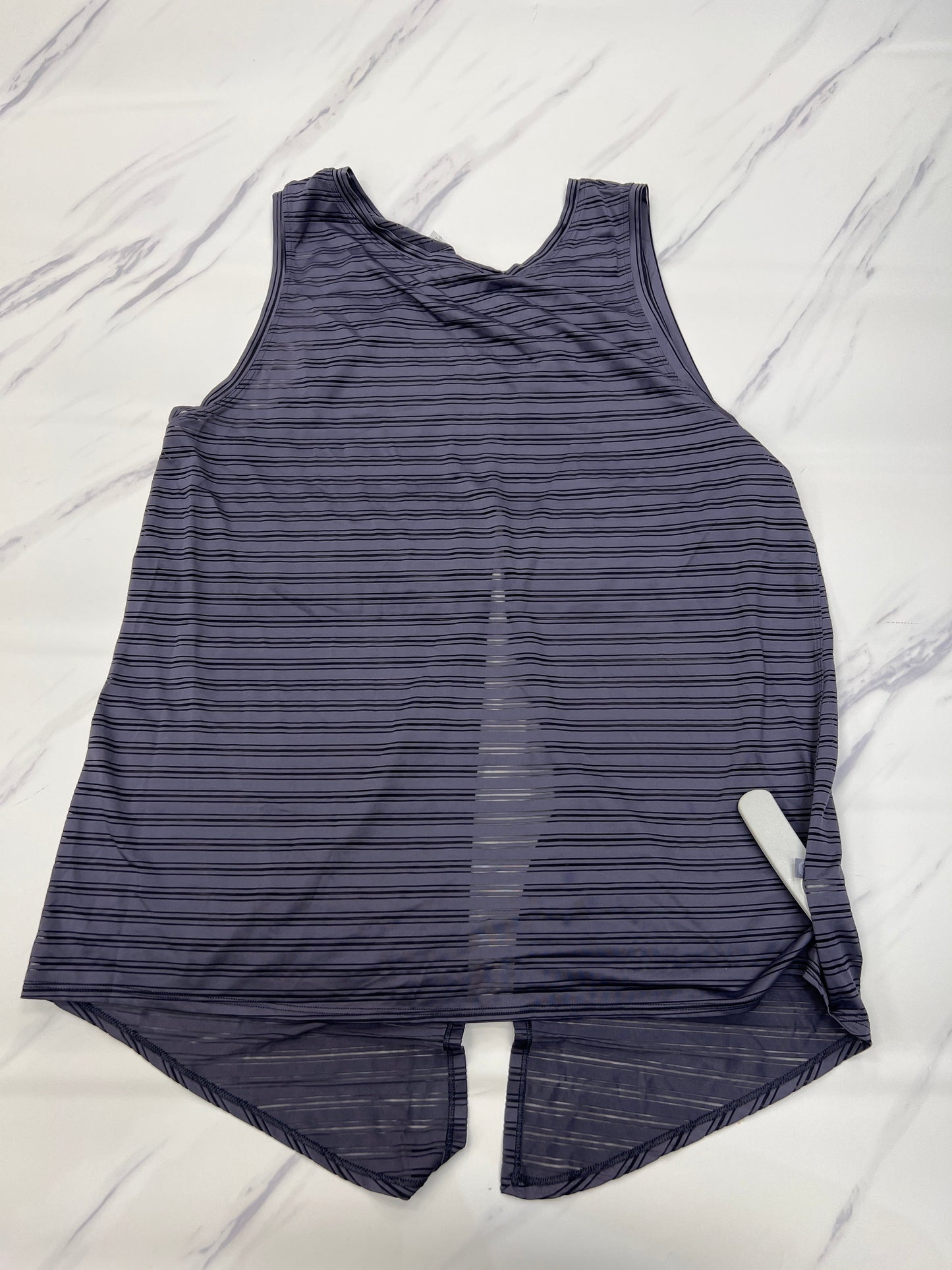 Athletic Tank Top By Lululemon In Purple, Size: 10