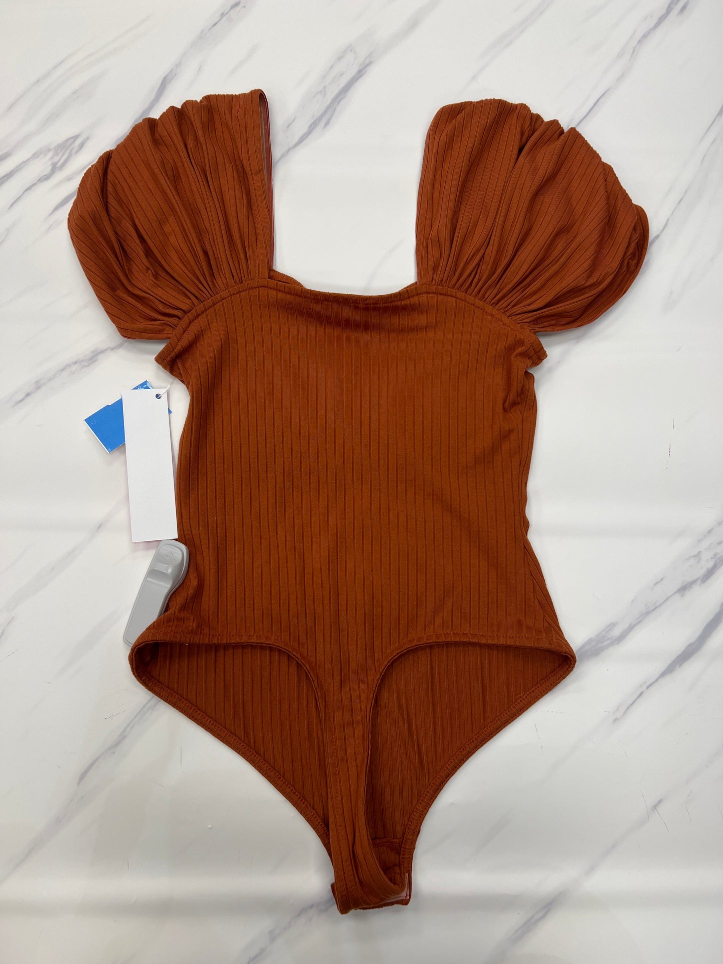 Bodysuit By Free People In Orange, Size: Xs