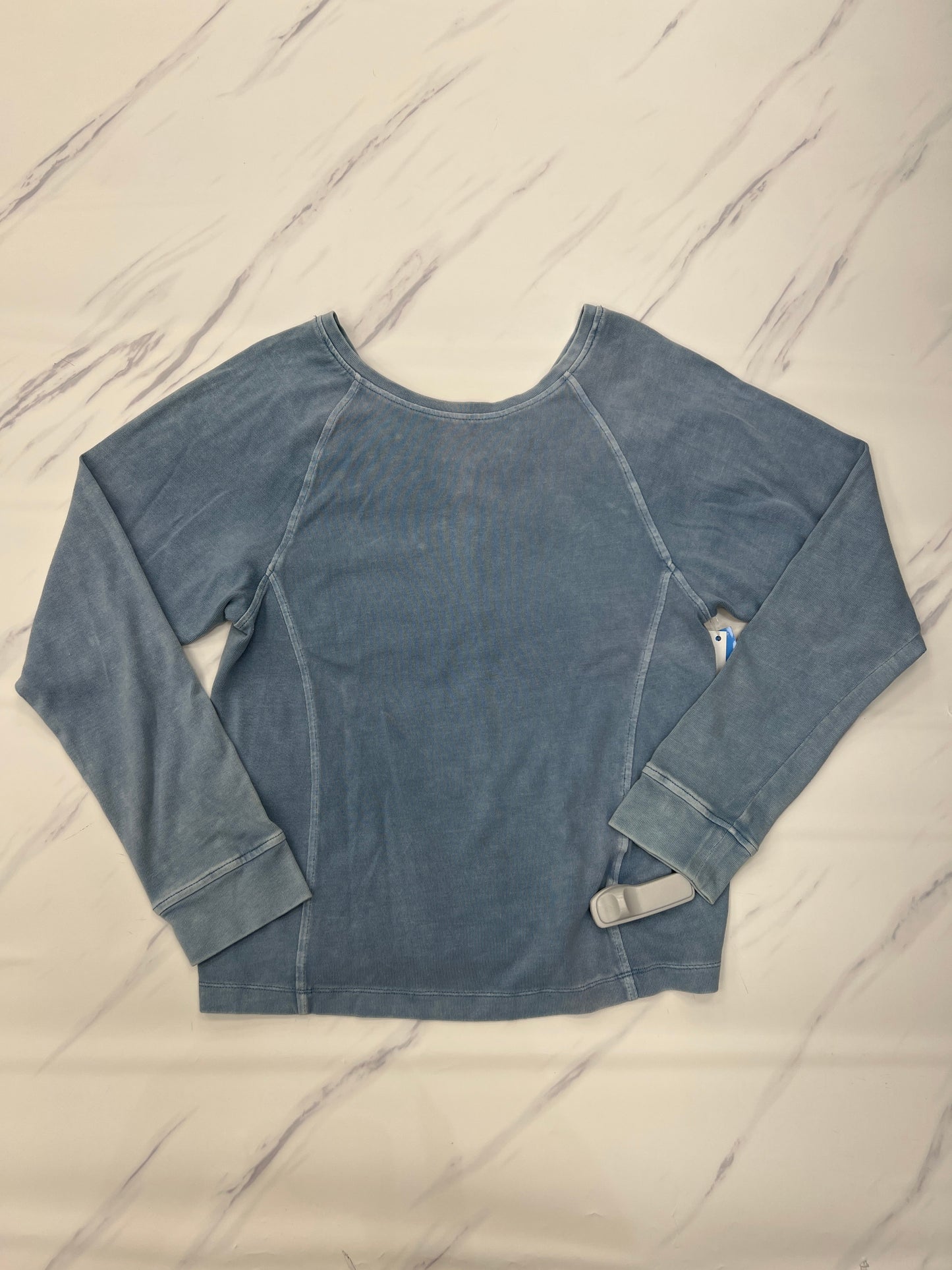 Top Long Sleeve By Ugg In Blue, Size: M