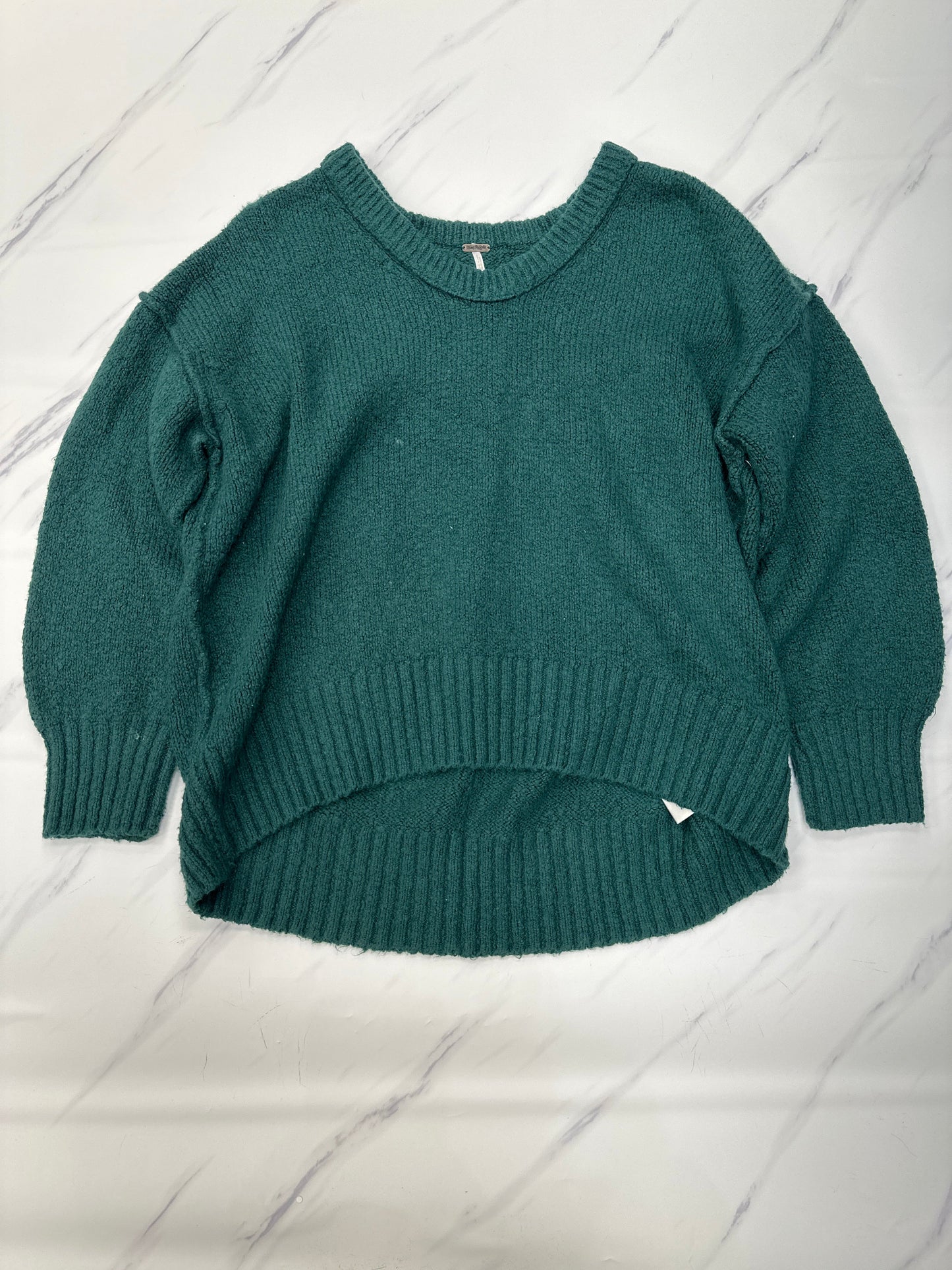 Sweater By Free People In Green, Size: Xs