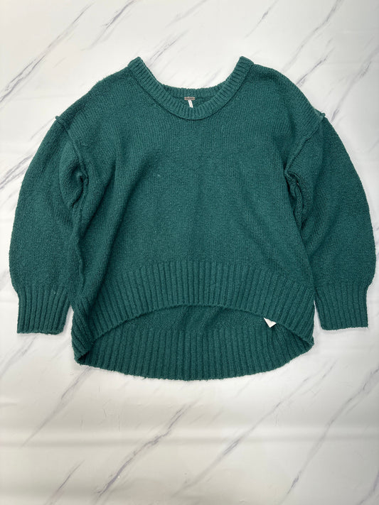 Sweater By Free People In Green, Size: Xs