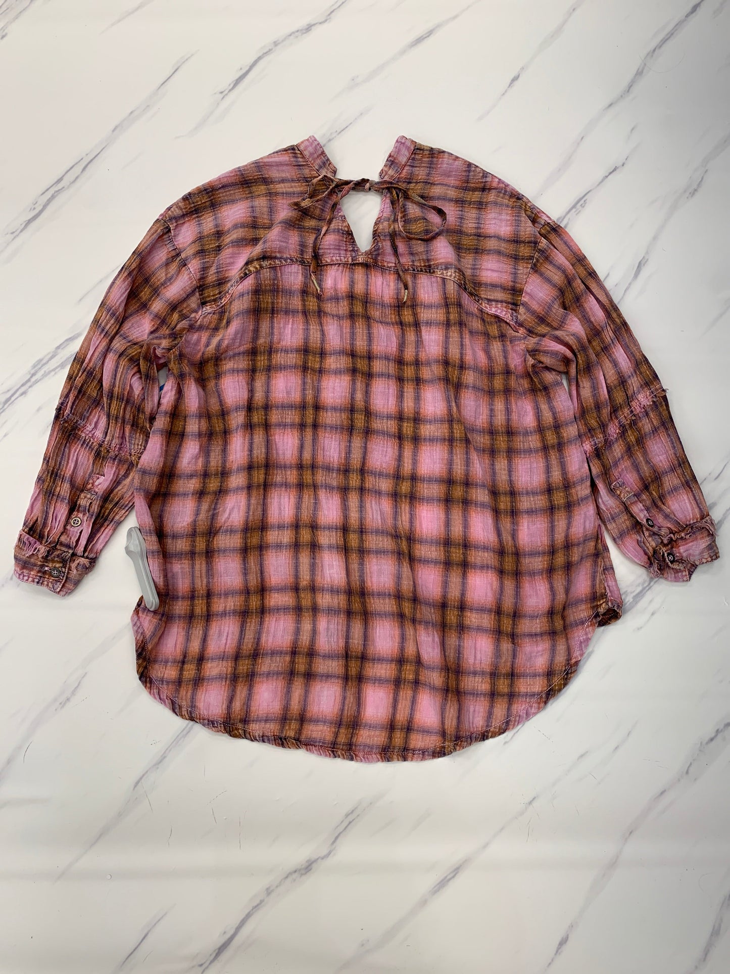 Top Long Sleeve By We The Free In Pink, Size: Xs