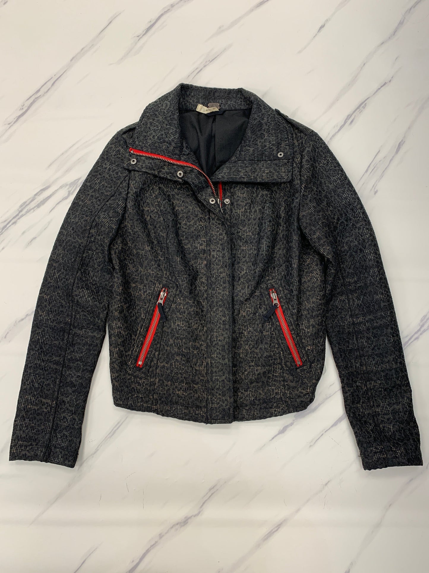 Jacket Moto By We The Free In Black, Size: 8