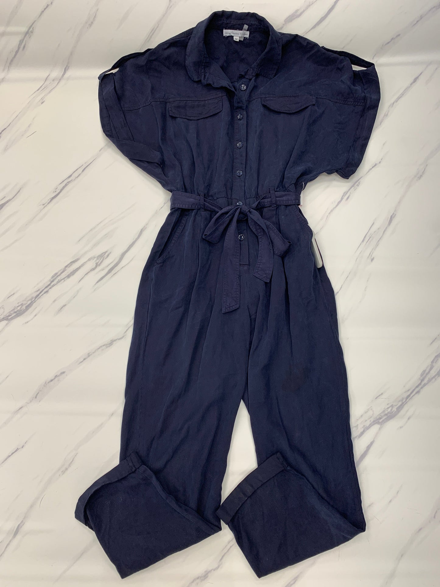 Jumpsuit By Young Fabulous & Broke In Blue, Size: M