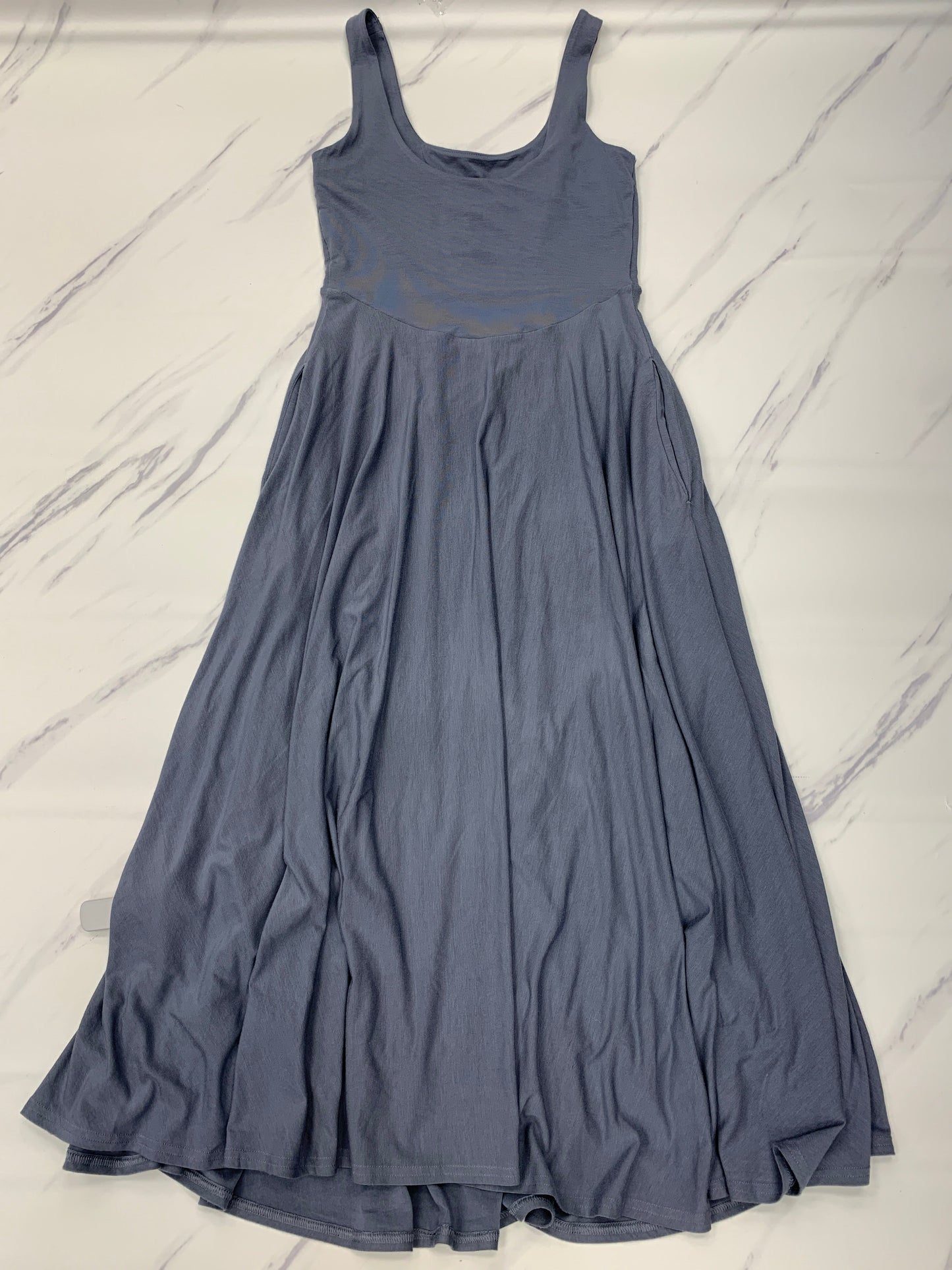 Dress Casual Midi By Athleta In Blue, Size: Xs