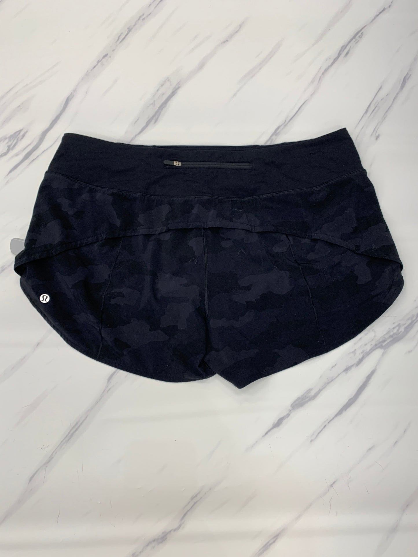 Athletic Shorts By Lululemon In Black, Size: 14