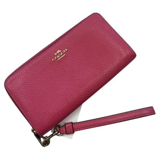 Wristlet Designer By Coach, Size: Medium