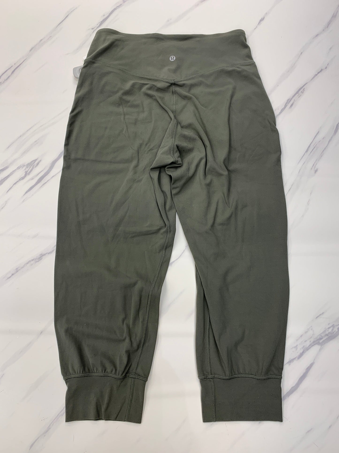 Athletic Pants By Lululemon In Green, Size: 8