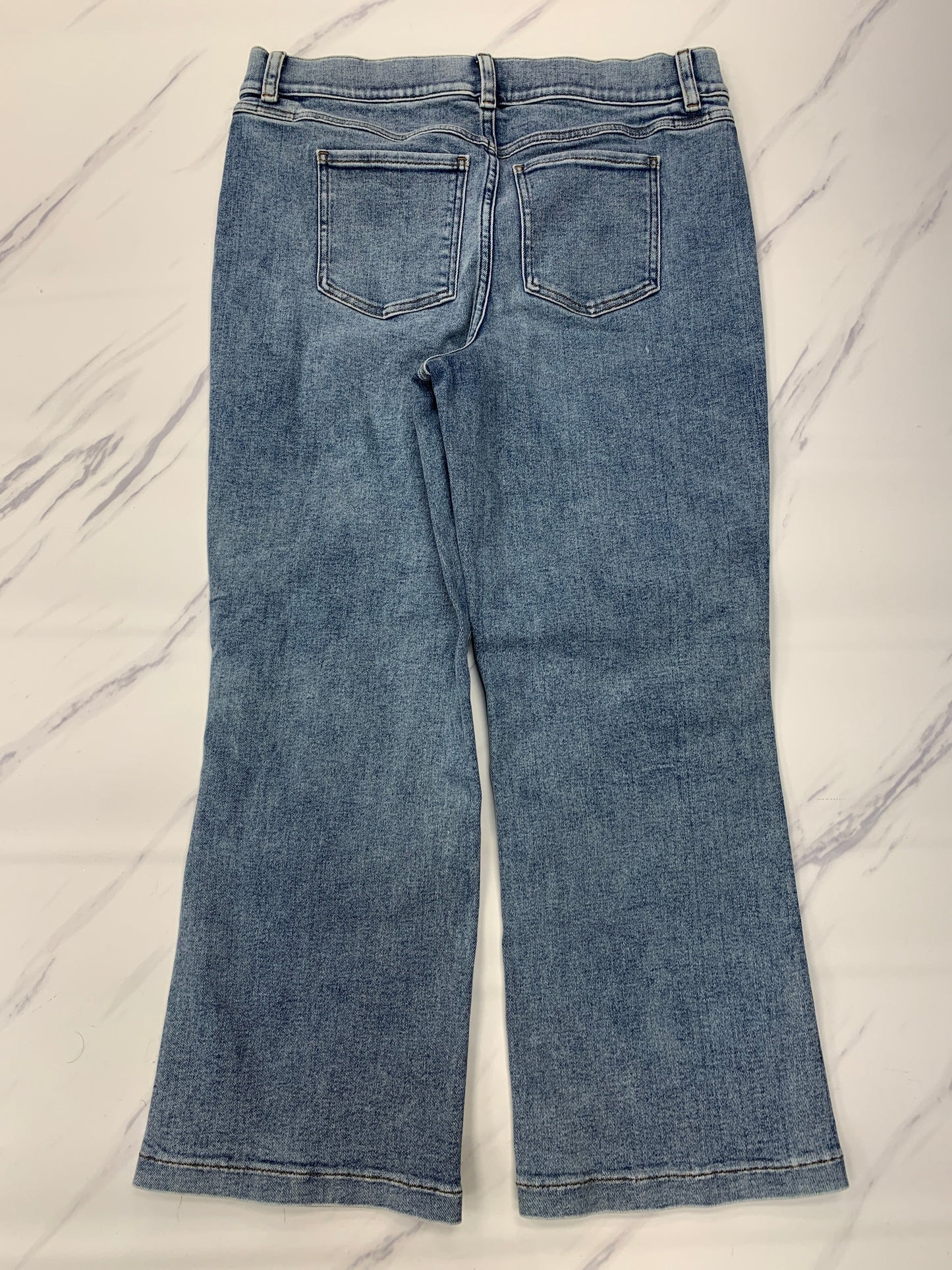 Jeans Straight By Spanx In Blue, Size: Xl