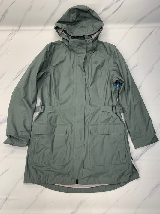 Coat Raincoat By The North Face In Green, Size: Xl