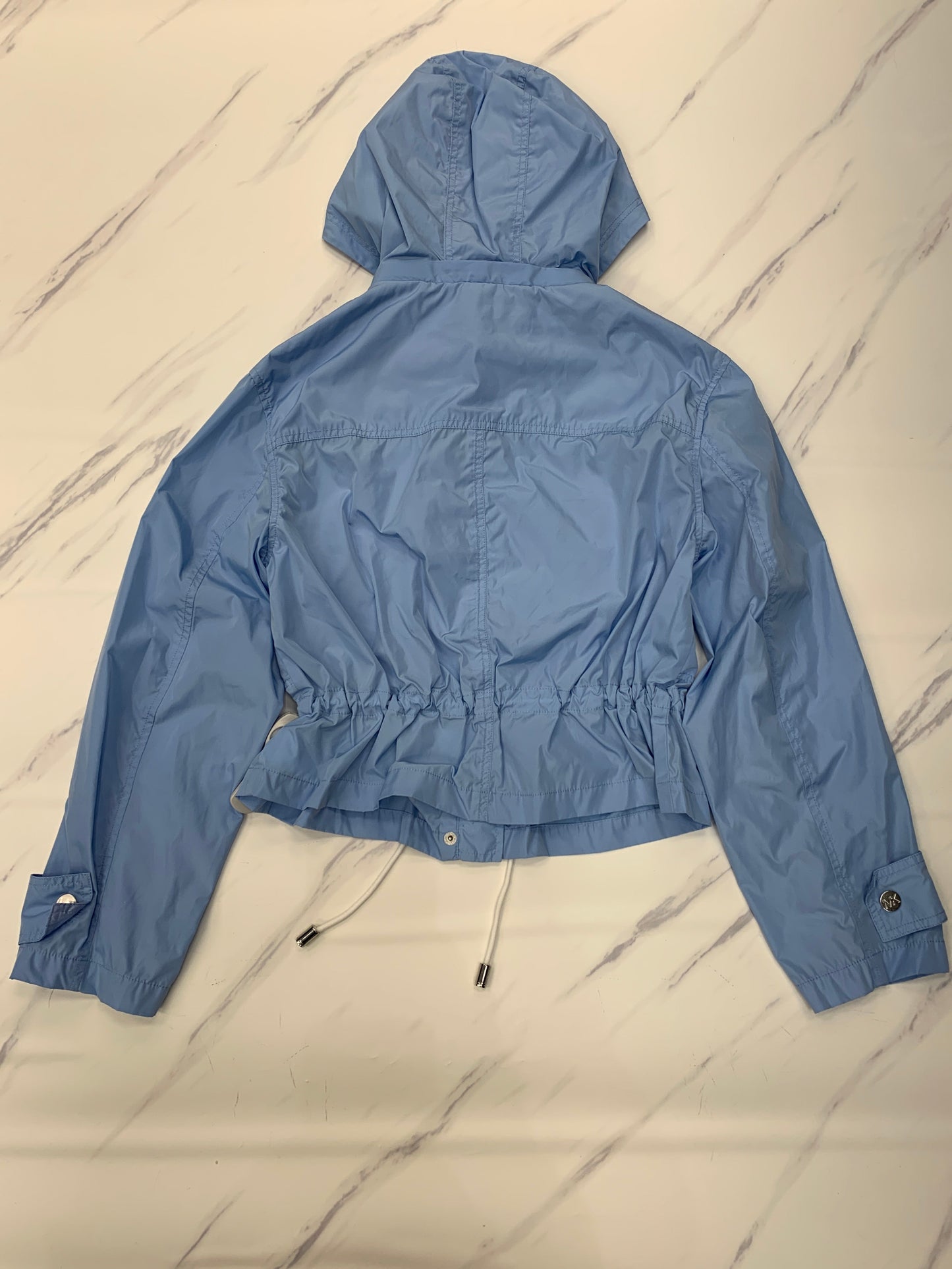 Jacket Windbreaker By Michael By Michael Kors In Blue, Size: Xs