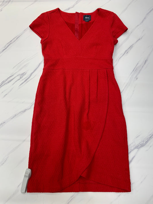 Dress Casual Midi By Maeve In Red, Size: M