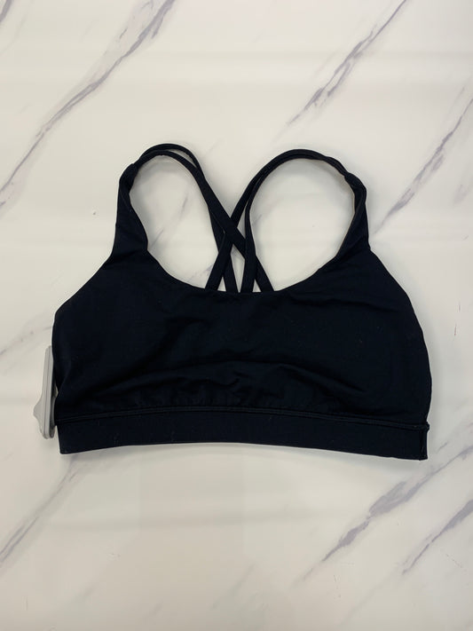 Athletic Bra By Lululemon In Black, Size: 8