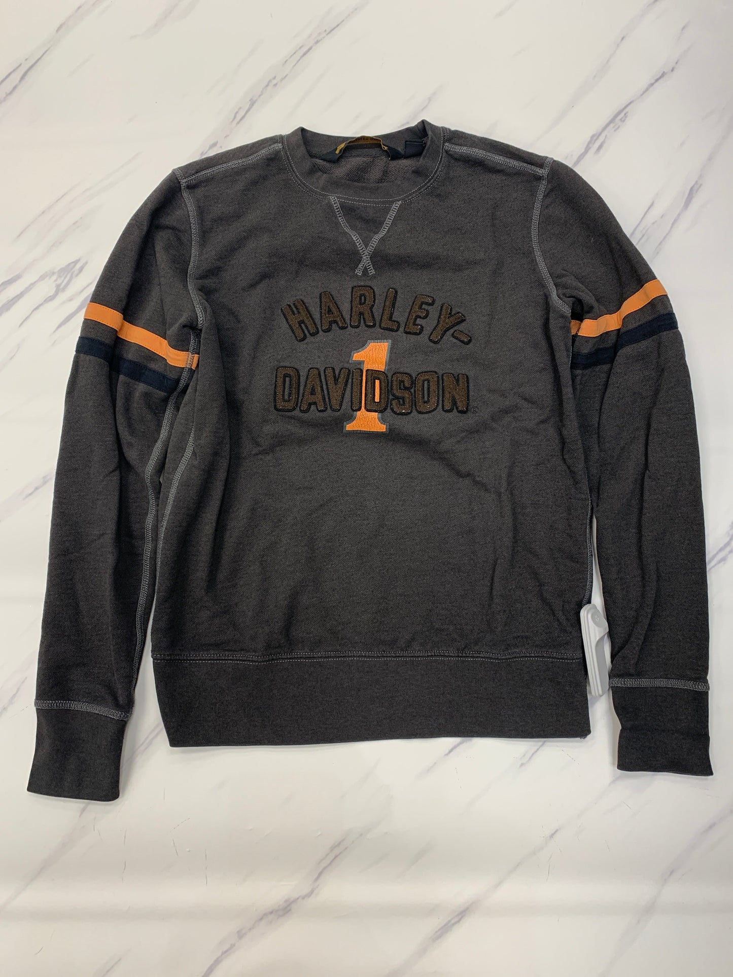 Sweatshirt Crewneck By Harley Davidson In Black, Size: S