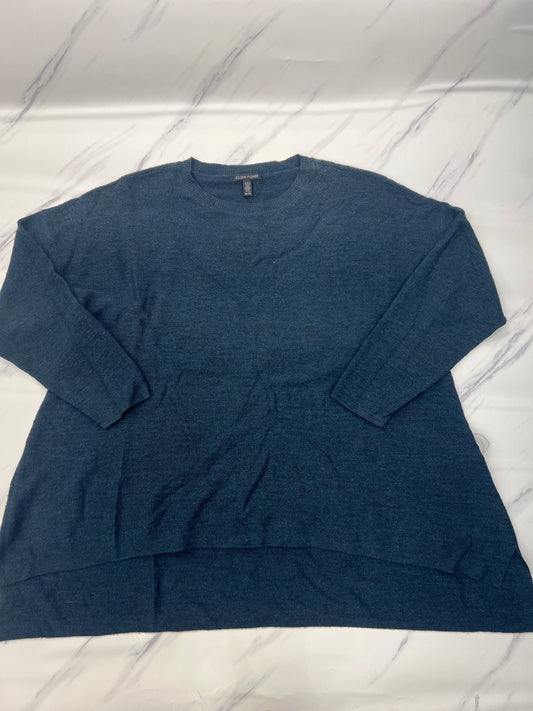 Sweater By Eileen Fisher In Blue, Size: Xl