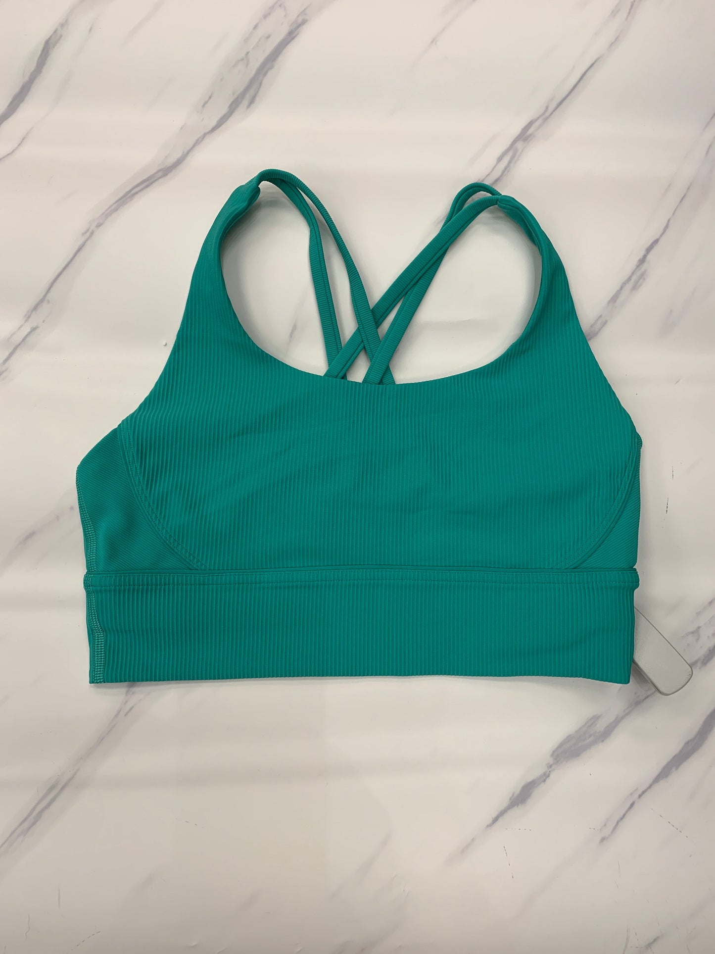 Athletic Bra By Lululemon In Green, Size: 10