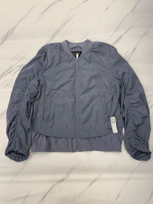 Athletic Jacket By Athleta In Grey, Size: S