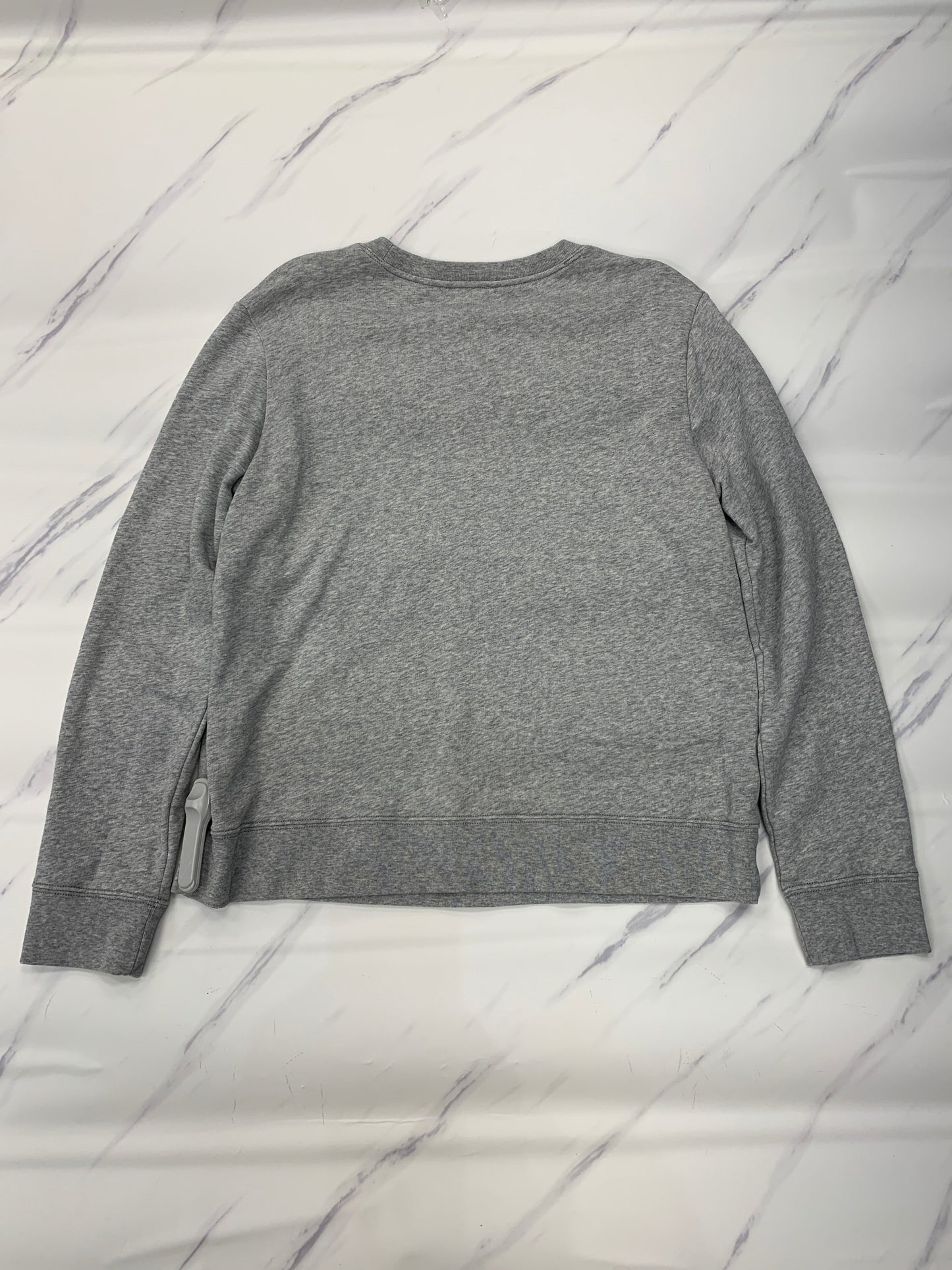 Top Long Sleeve Designer By Kate Spade In Grey, Size: L