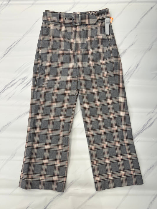 Pants Dress By Joie In Plaid Pattern, Size: 6