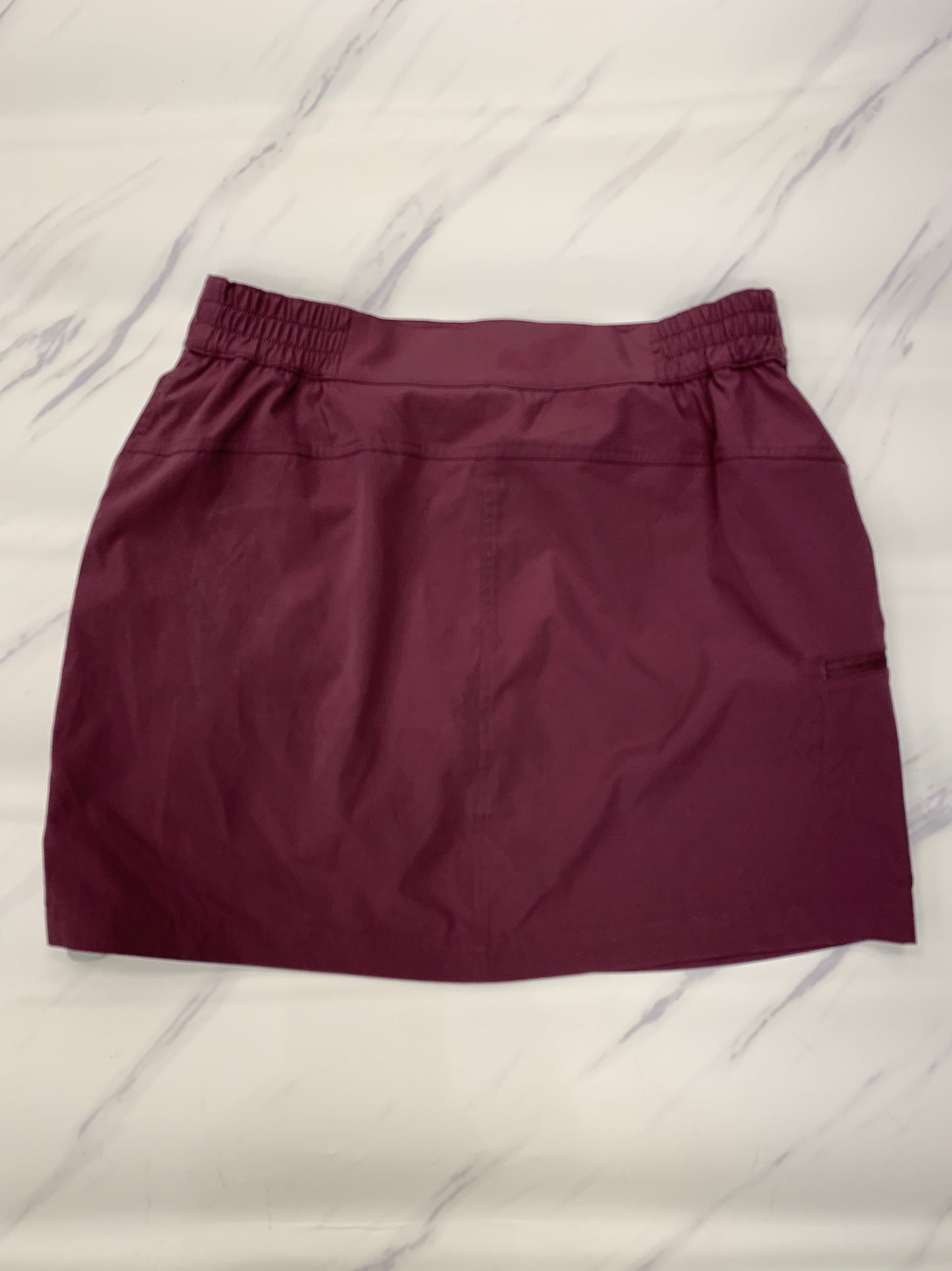 Athletic Skirt By Clothes Mentor In Maroon, Size: M