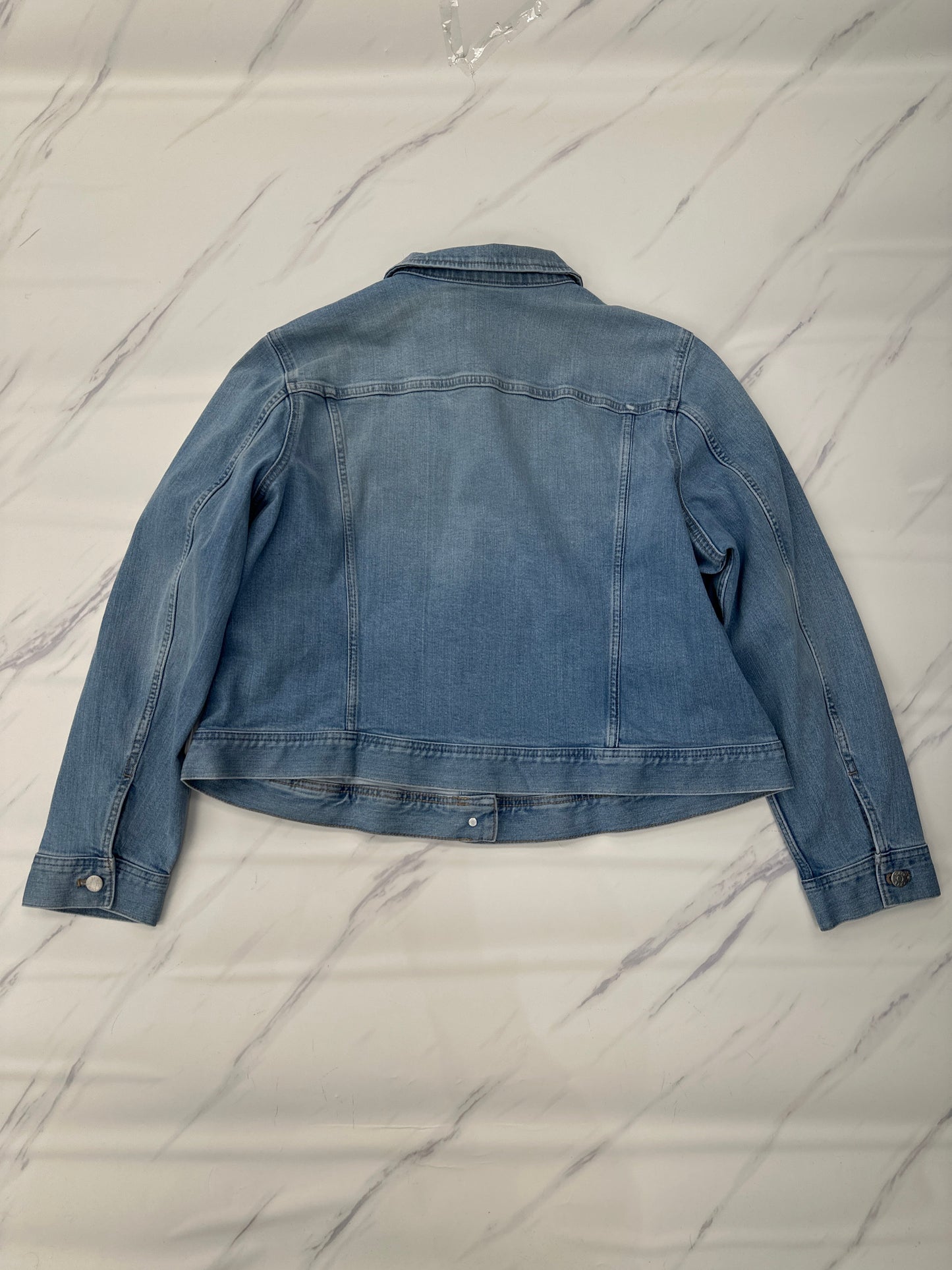 Jacket Denim By J. Crew In Blue, Size: 2x