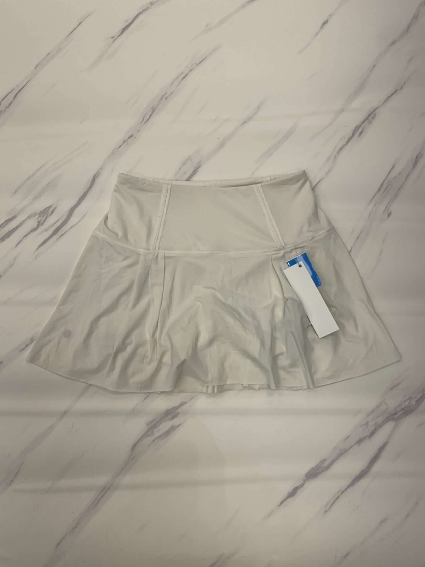 Athletic Skort By Lululemon In White, Size: 4