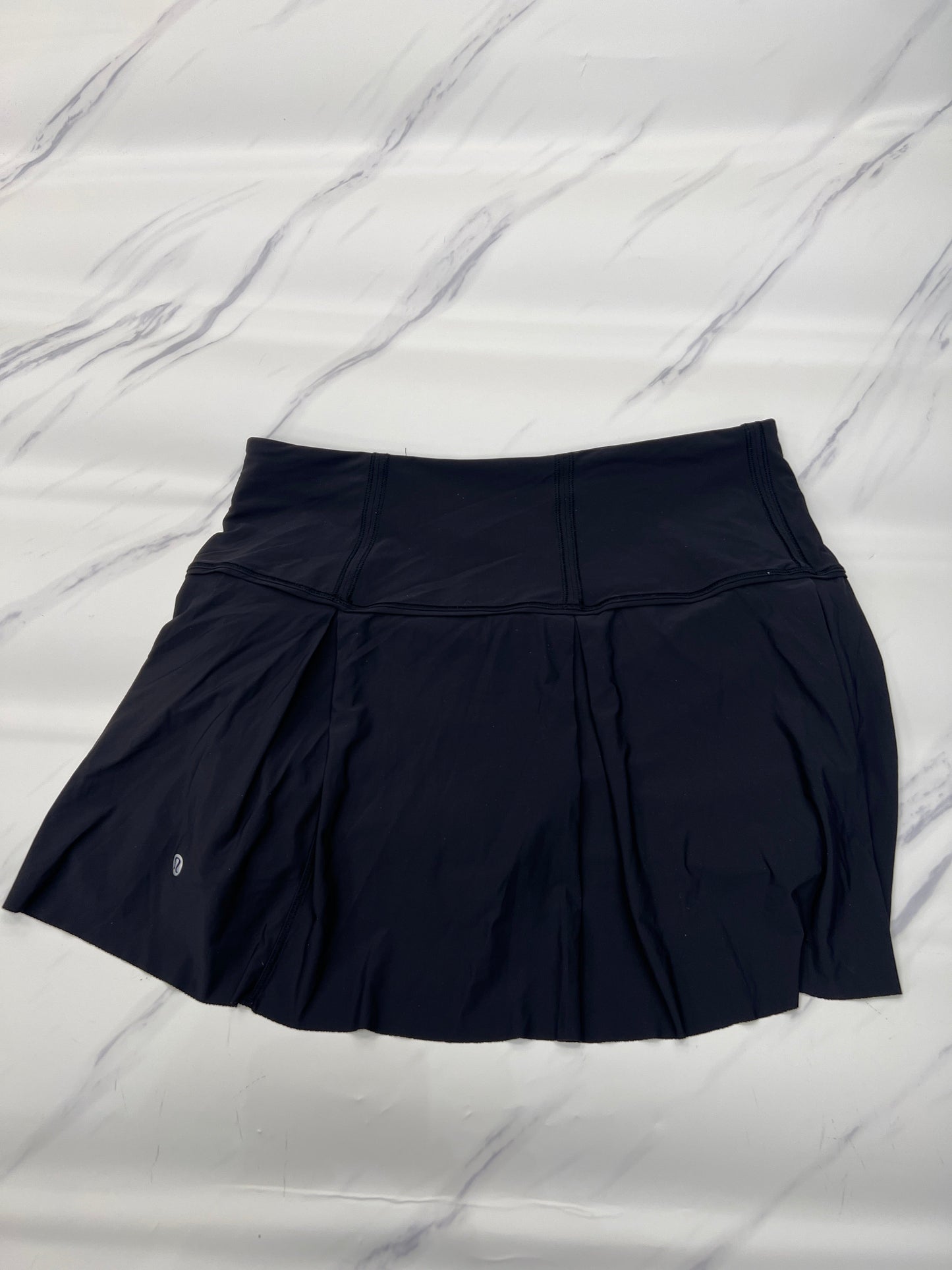 Athletic Skort By Lululemon In Black, Size: 8