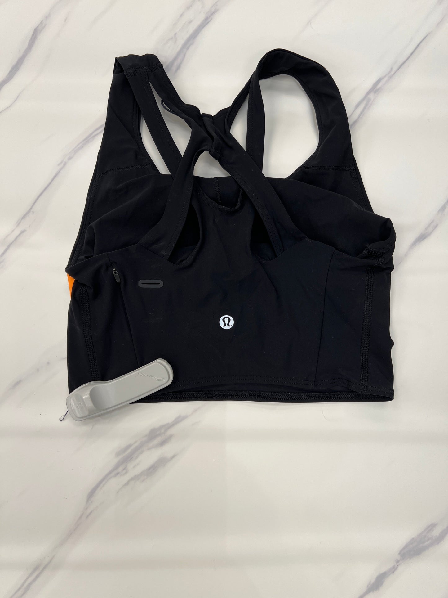 Athletic Bra By Lululemon In Black, Size: 4