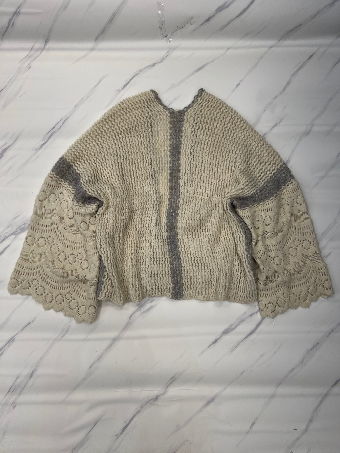 Sweater Cardigan By Anthropologie In Cream