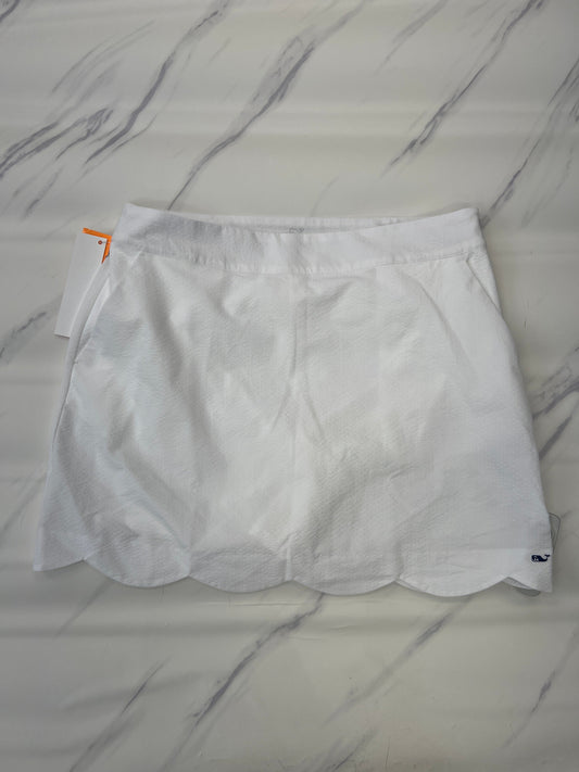 Athletic Skort By Vineyard Vines In White, Size: 12