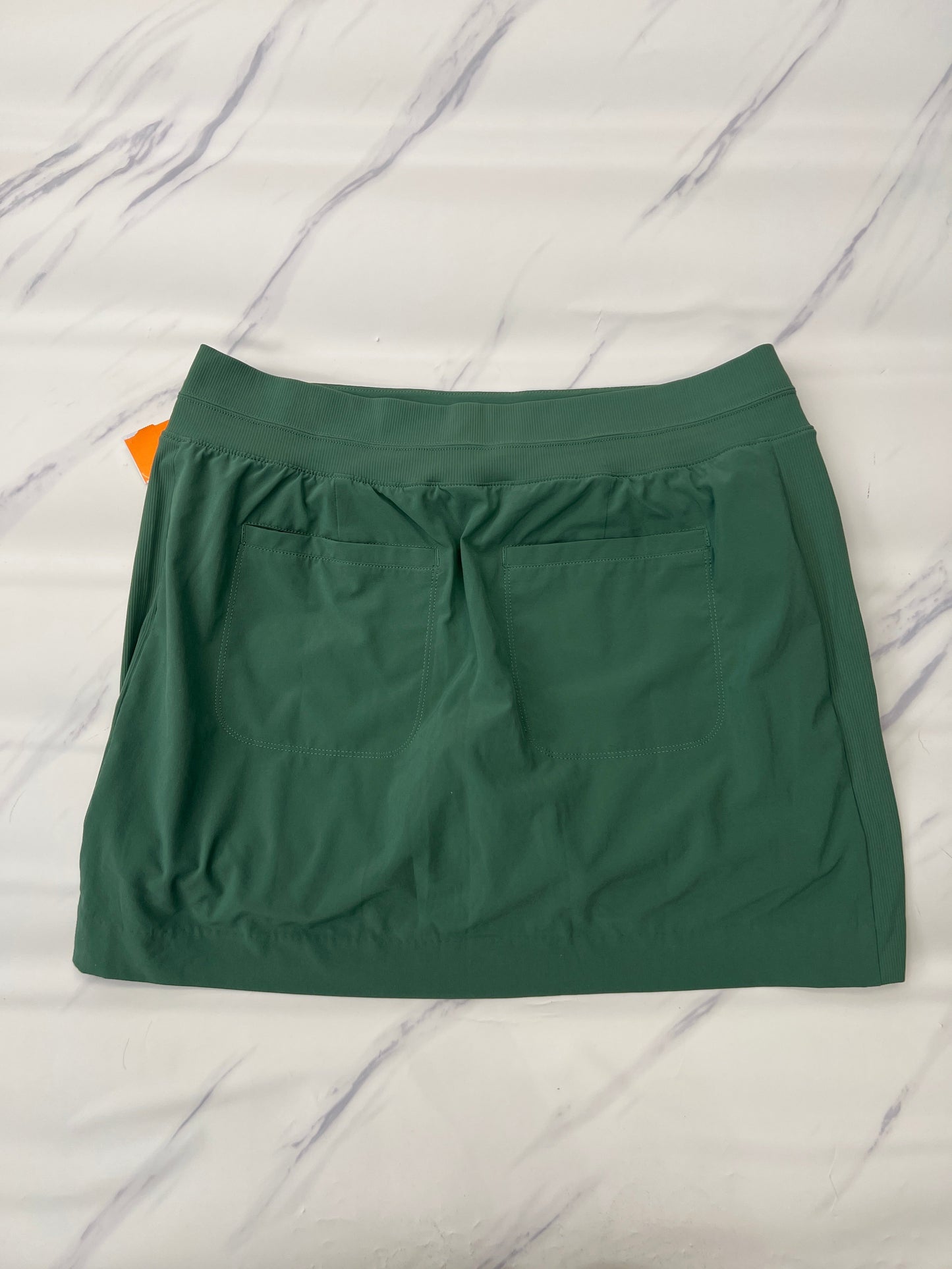 Athletic Skort By Athleta In Green, Size: 12