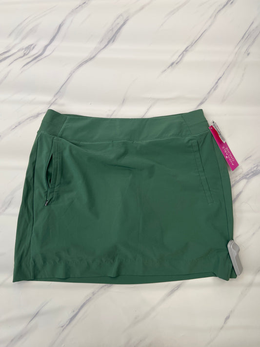 Athletic Skort By Athleta In Green, Size: 12