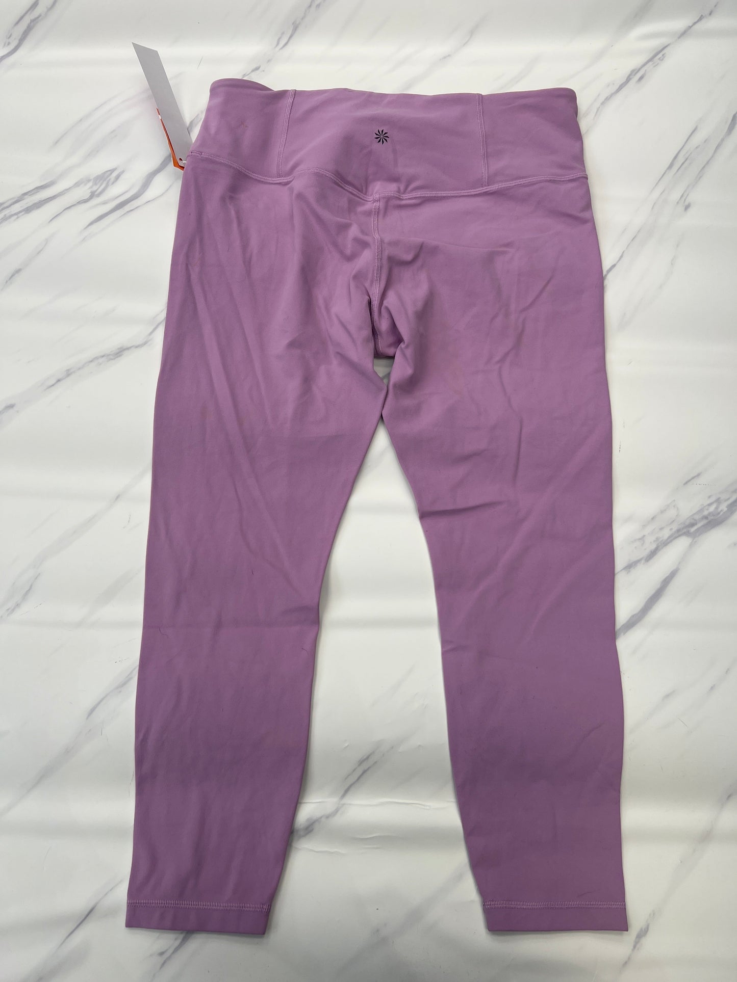 Athletic Leggings By Athleta In Pink, Size: L